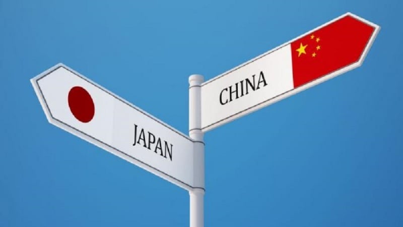 Global energy markets decline and worsening China–Japan crisis