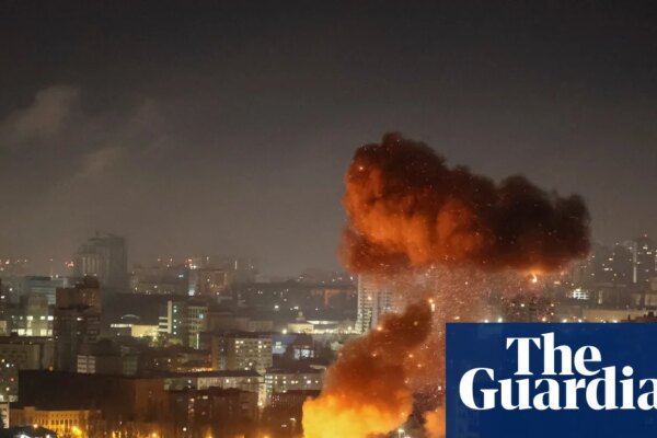 Russia attacks ‘every district’ of Kyiv, sparking fires across Ukrainian capital | Ukraine