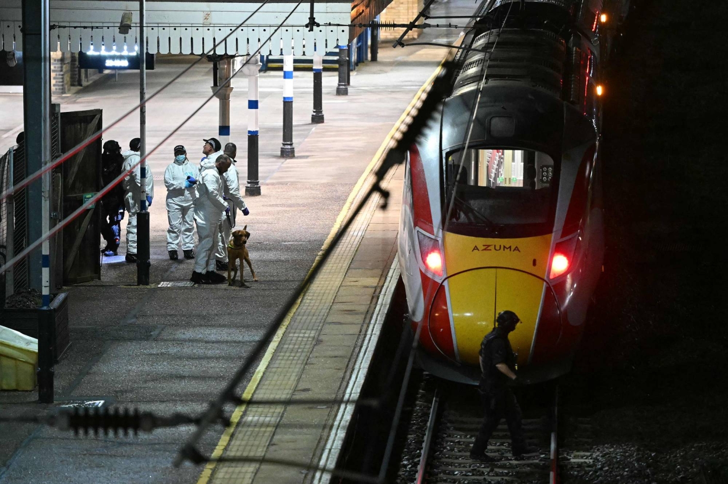 Police arrest two suspects after U.K. train stabbings seriously injure nine