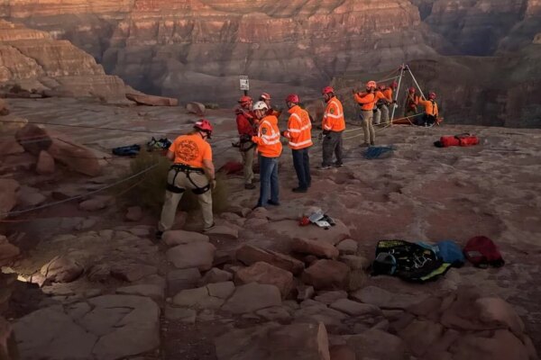 Man dies after falling more than 100 feet into Grand Canyon