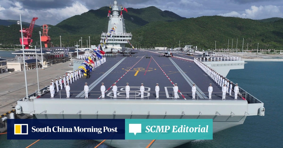 Editorial | New Fujian carrier shows China’s tech prowess, commitment to peace