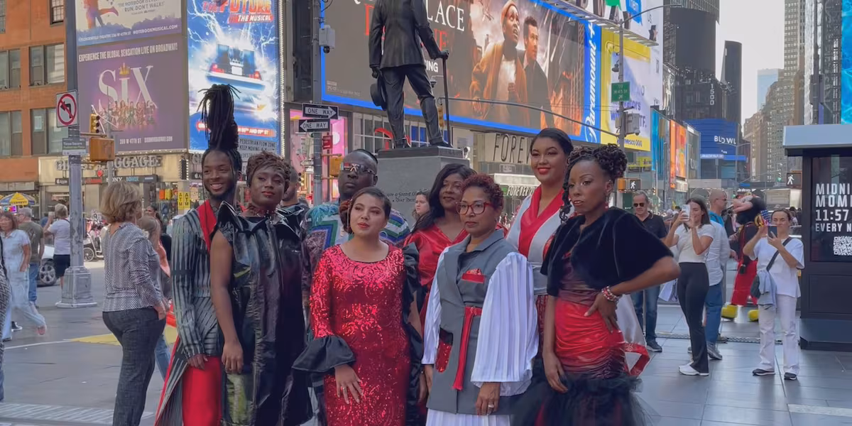 Local fashion designer takes part in overseas competition despite health scare