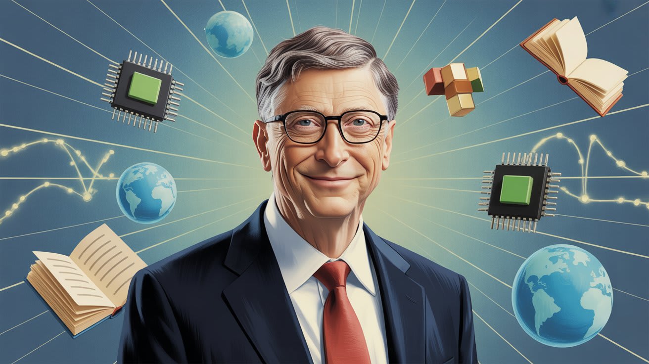 Bill Gates: From Software Pioneer to Global Philanthropist