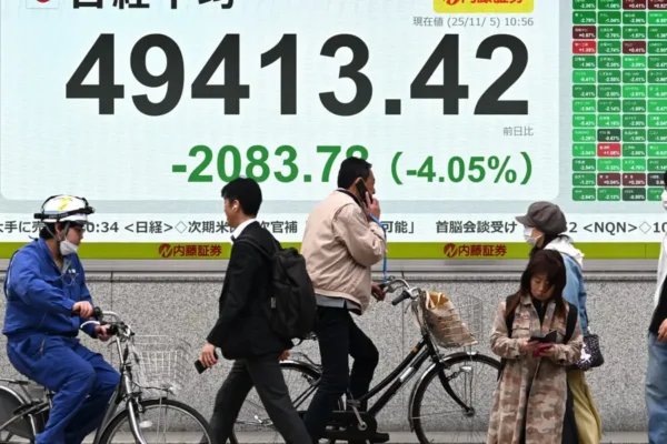 Tech and Chip Stocks Tumble in Asia As Investors Rethink the AI Boom