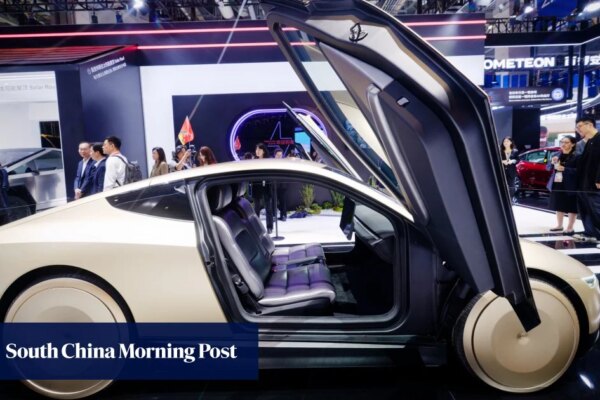 Tesla and global carmakers race against Chinese EV rivals at Shanghai import expo