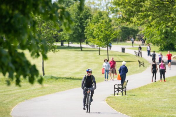 The exercise at least four times more efficient than walking