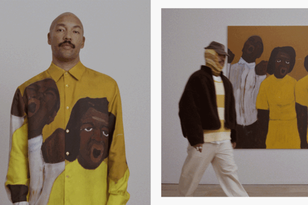 man wearing yellow and brown clothe