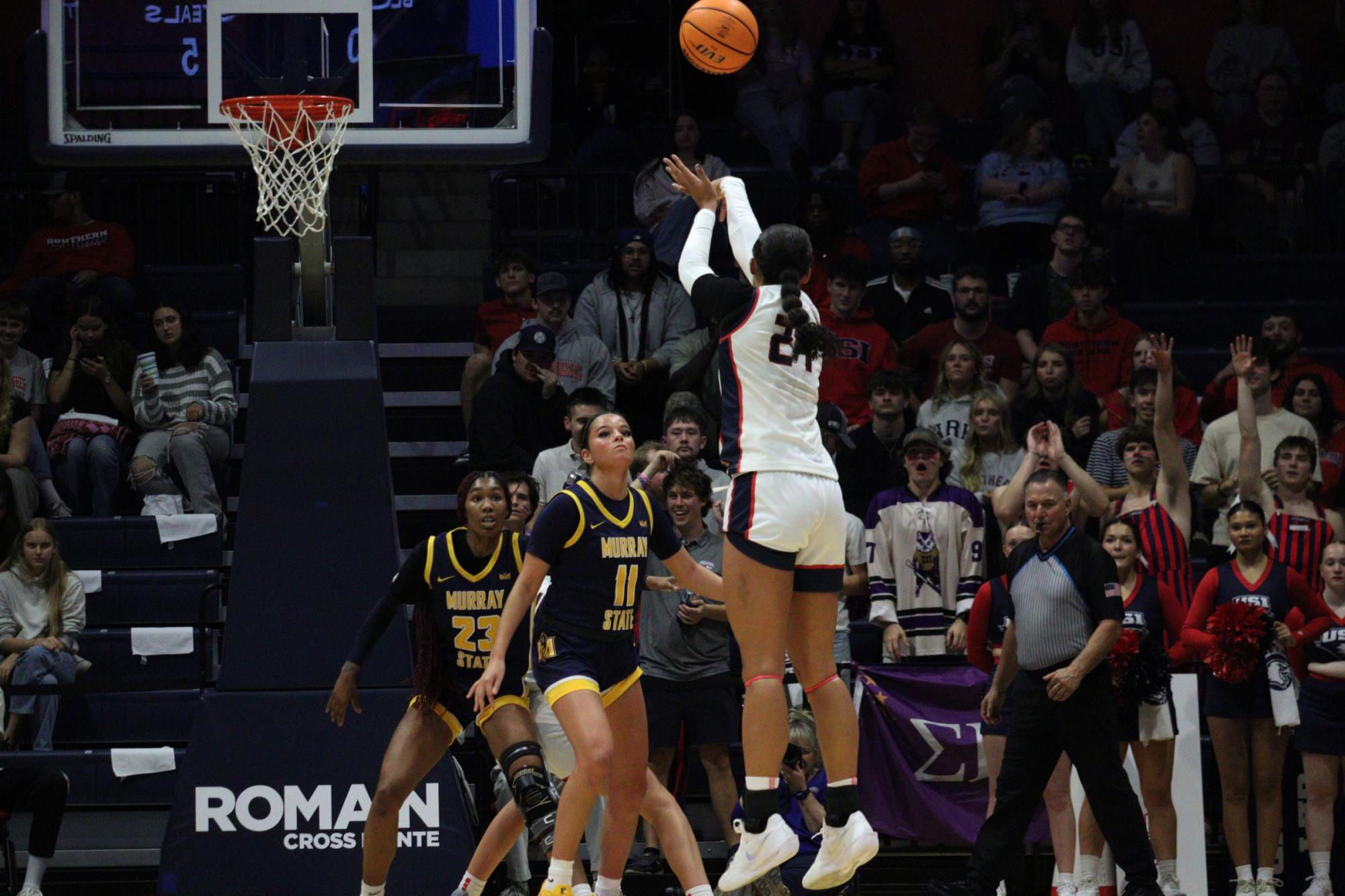 Women’s basketball loses in heart-wrenching fashion to Murray State University; 77-79 – The Shield