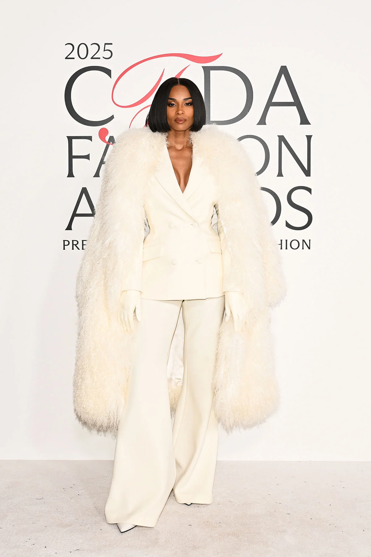 Celebrities in Sergio Hudson for the 2025 CFDA Fashion Awards