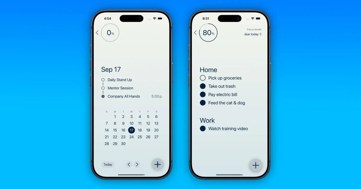 Indie App Spotlight: 'Focii' is a clutter-free task management app with timers and more