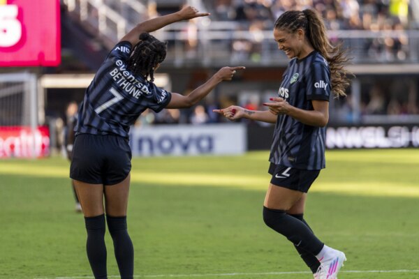 Washington Spirit stars Trinity Rodman and Croix Bethune enter their fashion era