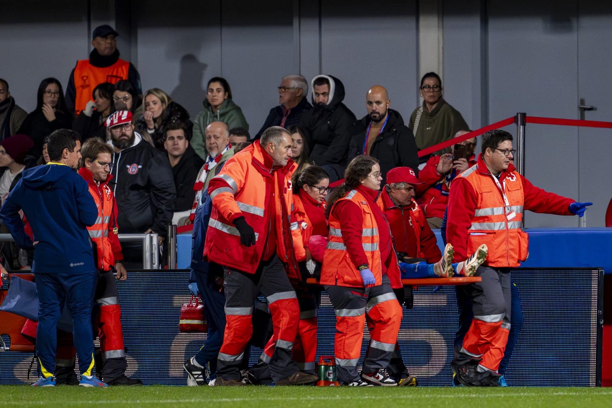 Atletico Madrid Femenino defender Andrea Medina hospitalised with head injury