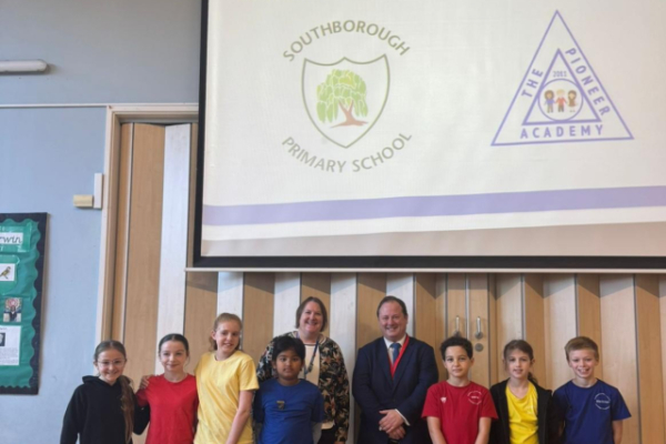 Local MP visits Southborough Primary School on UK Parliament Week