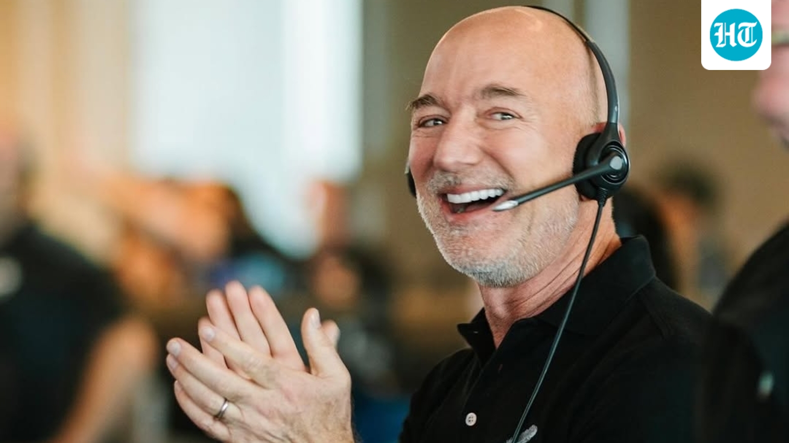 Jeff Bezos’ wife Lauren Sánchez captures his powerful fist-pump moment after successful launch of Blue Origin rocket