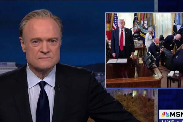 Trump looking away from a man in need should be the portrait for his second term