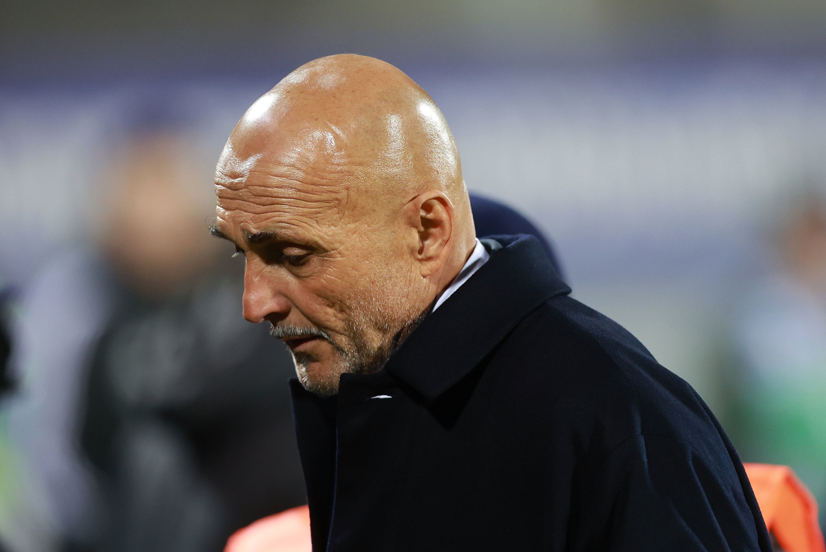 FLORENCE, ITALY - NOVEMBER 22: Head coach Luciano Spalletti manager of Juventus FC reacts during the Serie A match between ACF Fiorentina and Juventus FC at Artemio Franchi on November 22, 2025 in Florence, Italy. (Photo by Gabriele Maltinti/Getty Images)