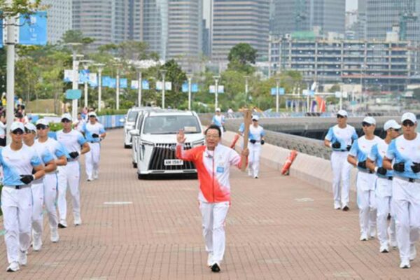 From Victoria Harbour To The Pearl River: The National Games Torch Relay Inspires A Greater Bay Adventure
