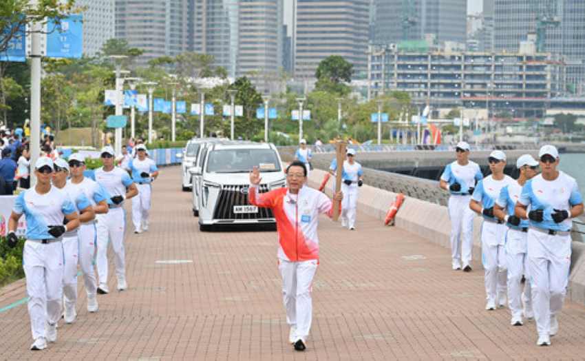 From Victoria Harbour To The Pearl River: The National Games Torch Relay Inspires A Greater Bay Adventure
