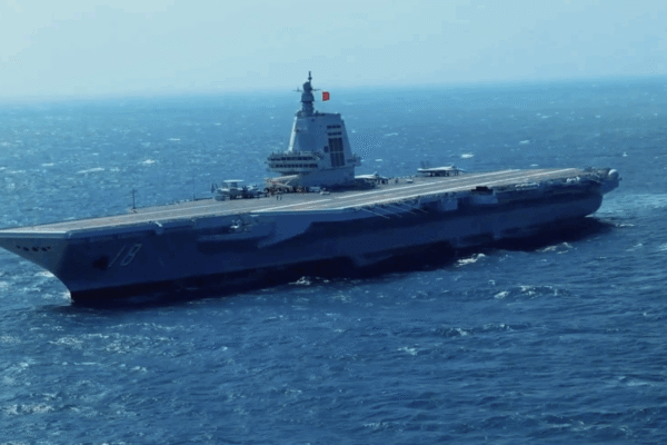 VIDEO: China’s Newest Carrier Conducts First At-sea Training with Strike Group