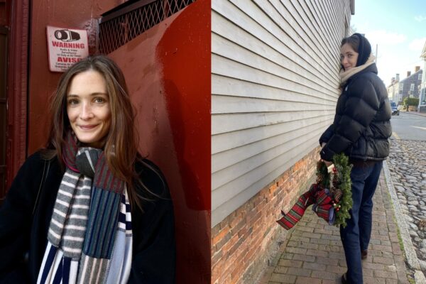 Grace O&rsquo;Neill Dougherty wearing a scarf