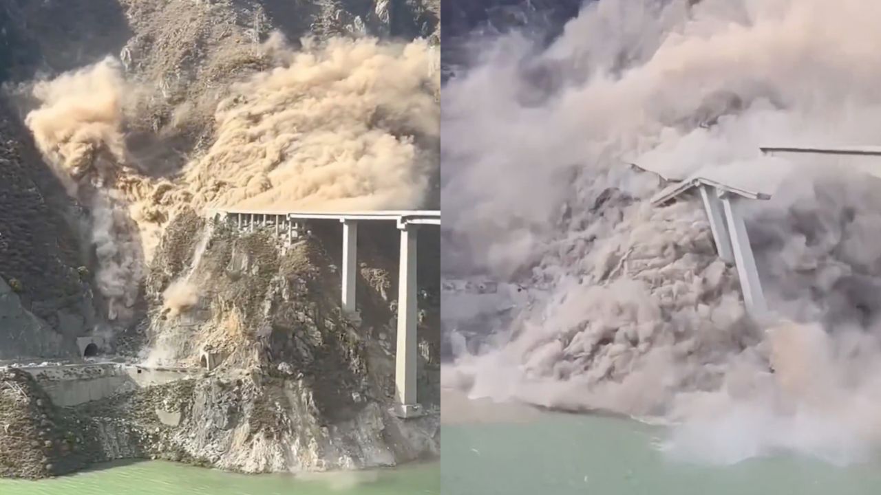 Entire Section of China’s New Bridge Collapses