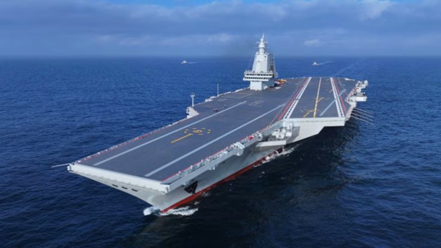 Fujian, China’s third aircraft carrier, the first with cutting-edge technology