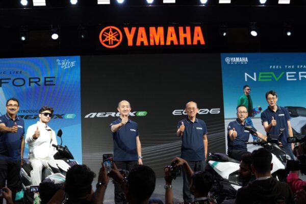Yamaha enters India’s EV market with AEROX-E and EC-06 • EVreporter