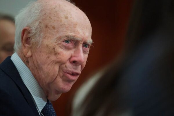 James Watson, co-discoverer of the shape of DNA and Nobel Prize winner, dies at 97