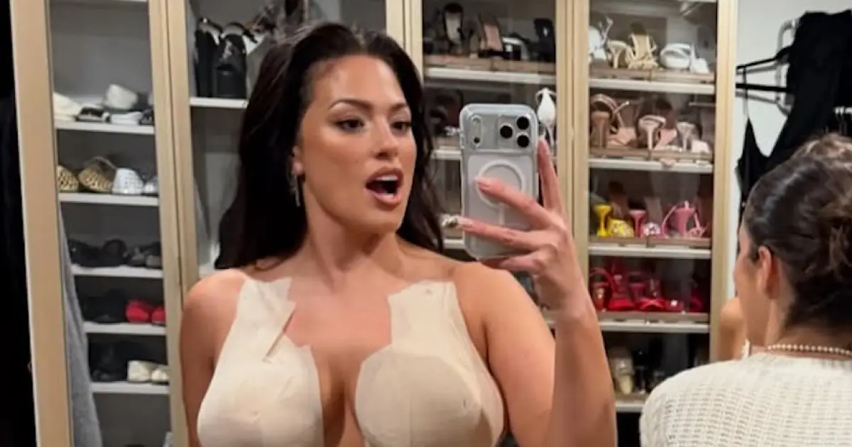 Ashley Graham Reveals How She Wore a Braless Look on the Red Carpet