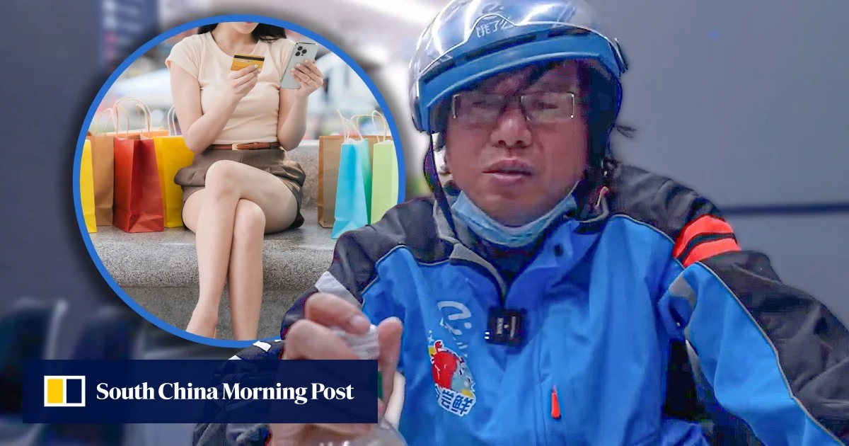 China law graduate works as delivery driver after ex’s addiction to luxury drained finances