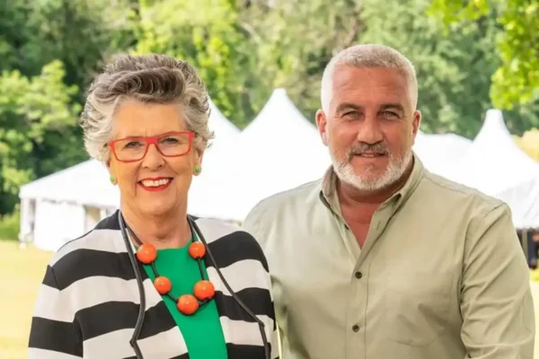 Bake Off Paul Hollywood and Prue Leith