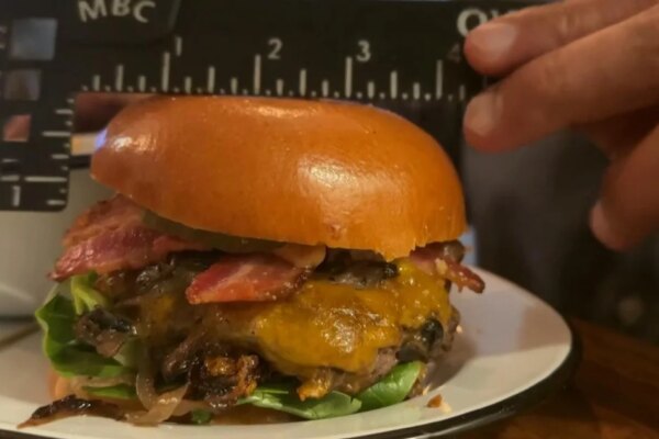 Inside dads' hunt for the perfect burger: A "silly topic that we take very, very seriously"