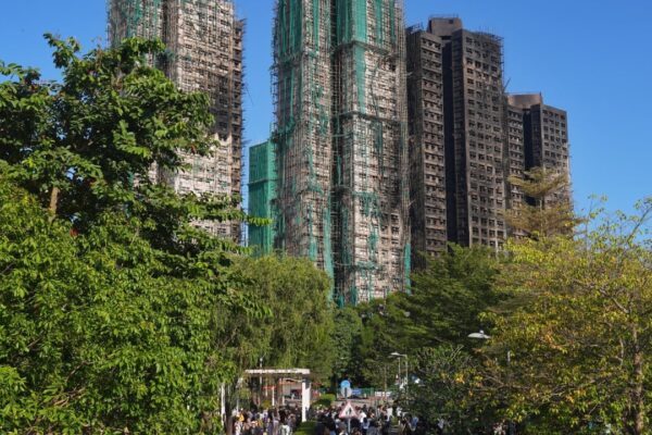 Hong Kong’s national security police question man over fire response petition