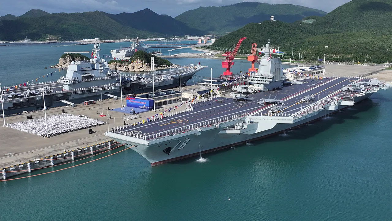China commissions Fujian aircraft carrier in major military milestone