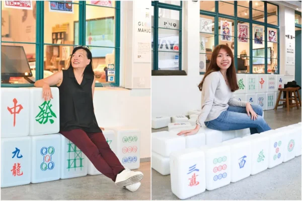 Dr Chan Lai Kiu and her daughter Kay Ng started Glocal Mahjong in 2020.