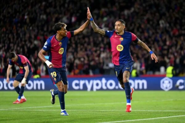 Lamine Yamal sends public message to Barcelona teammate Raphinha