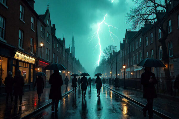 United Kingdom Faces Weekend of Unsettled Weather with Intense Storms, Strong Winds, and Sudden Temperature Drops Across the Nation