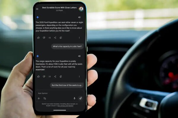 Gemini Live on a Google Pixel phone