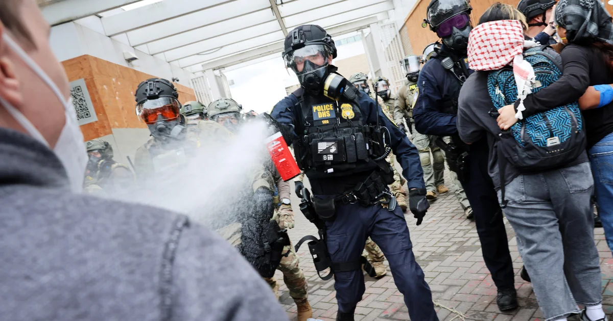 Trump deportation program divides Americans along party lines, most feel ICE shouldn't wear masks, poll finds