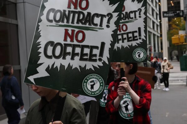 Thousands of unionized Starbucks workers to strike Thursday, demanding a contract deal
