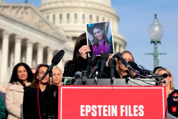 Epstein accusers urge lawmakers to put aside partisanship in vote on release of files