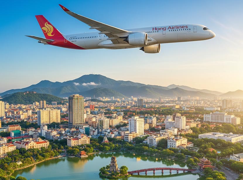 Hong Kong Airlines Joins Cathay Pacific and Vietnam Airlines in Offering Airline Routes to Hanoi, Now Visit to This Charming City Becomes Easier for Chinese Tourists