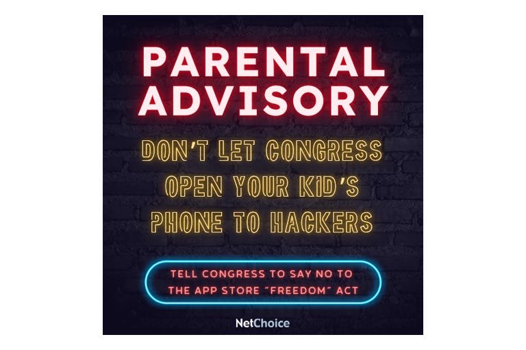 The App Store “Freedom” Act HARMS kids online