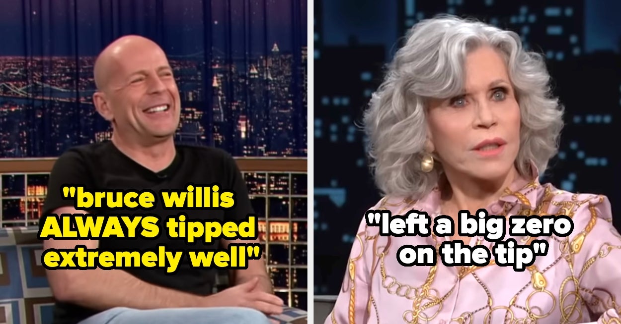 18 Of The Best And Worst Celebrity Tippers