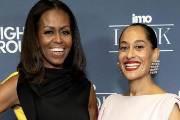 Michelle Obama and Tracee Ellis Ross Are the Best-Dressed Book Tour Pair