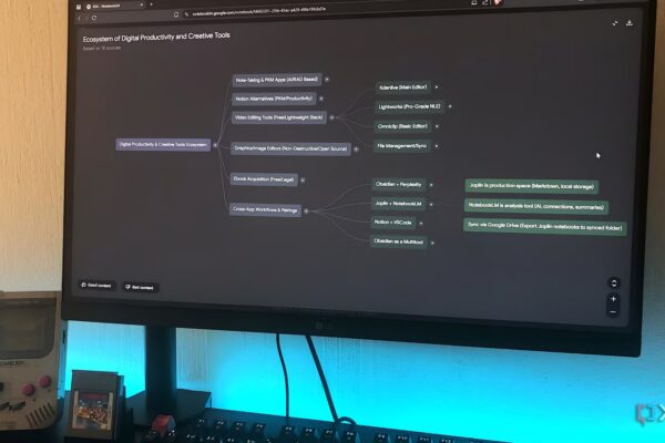 I started using NotebookLM with my favorite open-source notes app