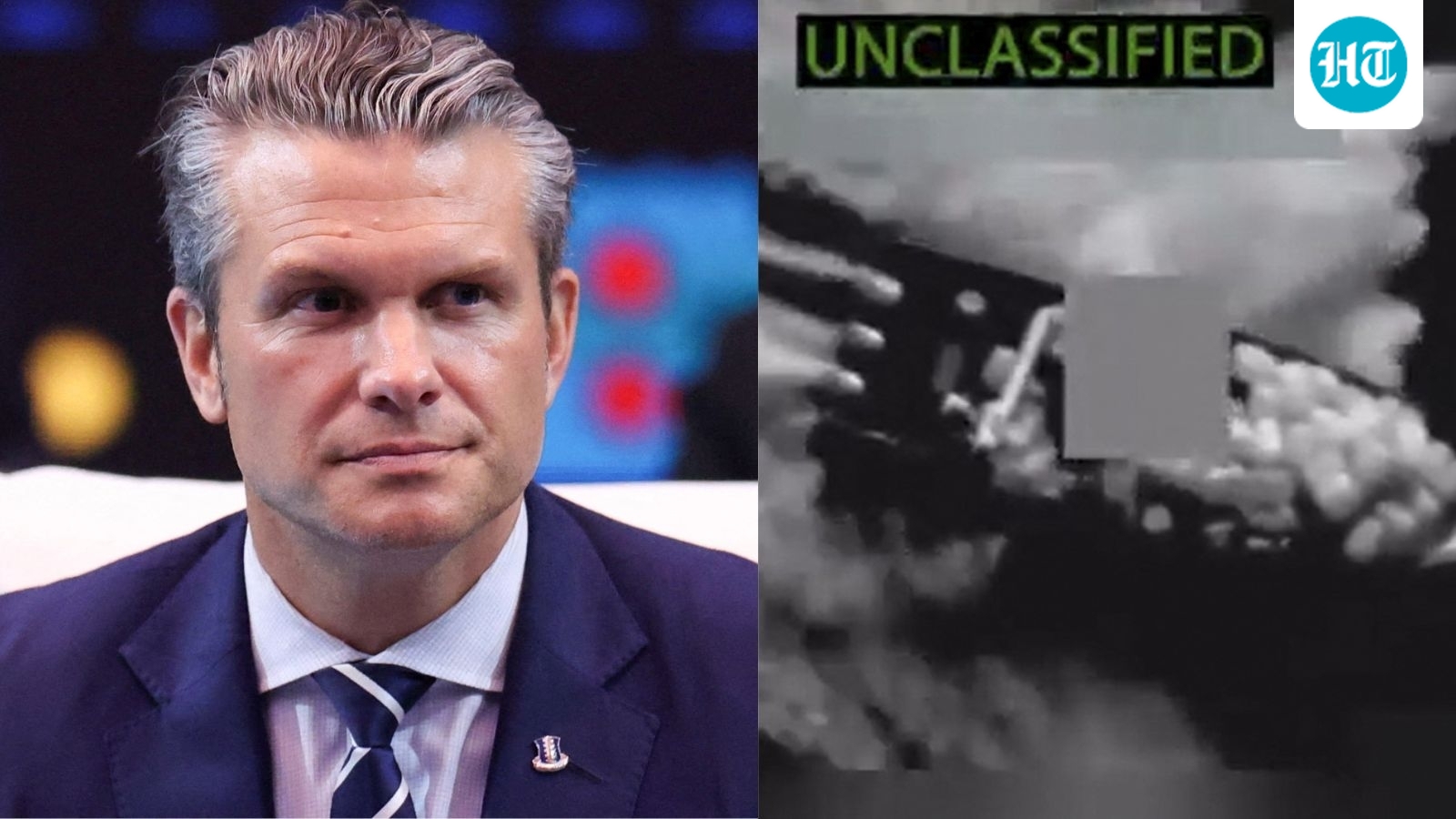 Trump admin's 'lethal kinetic strike' on drug vessel in Eastern Pacific kills 2 | On cam