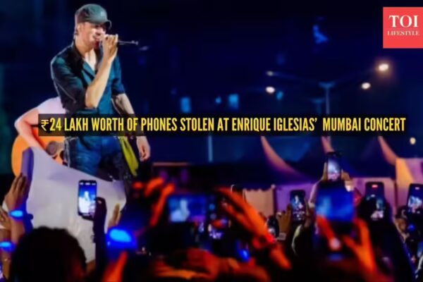 Enrique Iglesias Mumbai concert: ₹24 lakh worth of mobile phones stolen at singer's comeback show in India