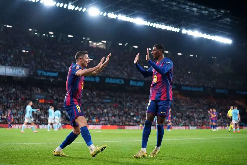 Barcelona star equalled a record held by two Real Madrid legends vs Celta Vigo
