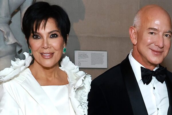 Kris Jenner and Jeff Bezos